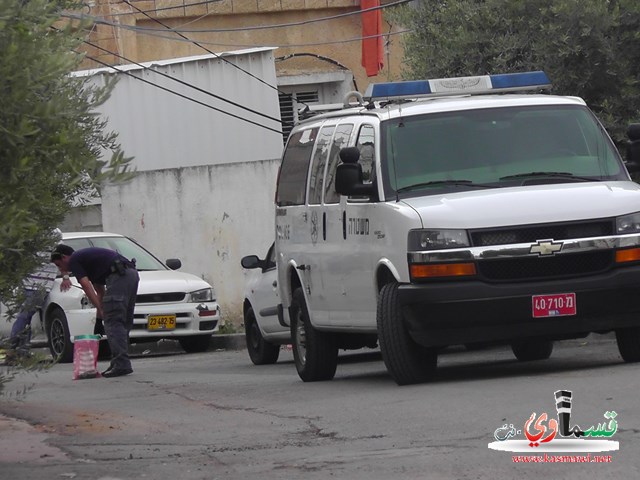 اغلاق شارع وتفجير سيارة  في الطيبة بعد العثور على عبوة ناسفة